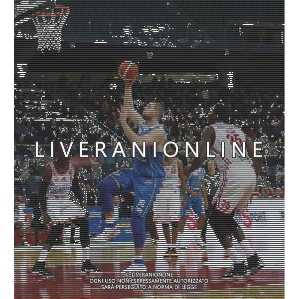 Lega Basket serie A 26/02/2017 Consultinvest Pesaro - Banco di Sardegna Sassari nella foto: Lydeka Tautvydas Â©Claudio Zamagni/Agenzia Aldo Liverani / AGENZIA ALDO LIVERANI SAS - Consultinvest Pesaro - Banco di Sardegna Sassari Campionato Lega Basket serie A 26/02/2017