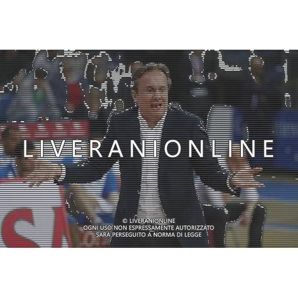 Lega Basket serie A 26/02/2017 Consultinvest Pesaro - Banco di Sardegna Sassari nella foto: Pasquini Federico Â©Claudio Zamagni/Agenzia Aldo Liverani / AGENZIA ALDO LIVERANI SAS - Consultinvest Pesaro - Banco di Sardegna Sassari Campionato Lega Basket serie A 26/02/2017