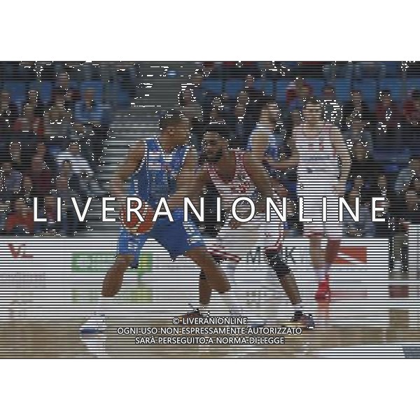 Lega Basket serie A 26/02/2017 Consultinvest Pesaro - Banco di Sardegna Sassari nella foto: Bell David RYAN HARROW Â©Claudio Zamagni/Agenzia Aldo Liverani / AGENZIA ALDO LIVERANI SAS - Consultinvest Pesaro - Banco di Sardegna Sassari Campionato Lega Basket serie A 26/02/2017
