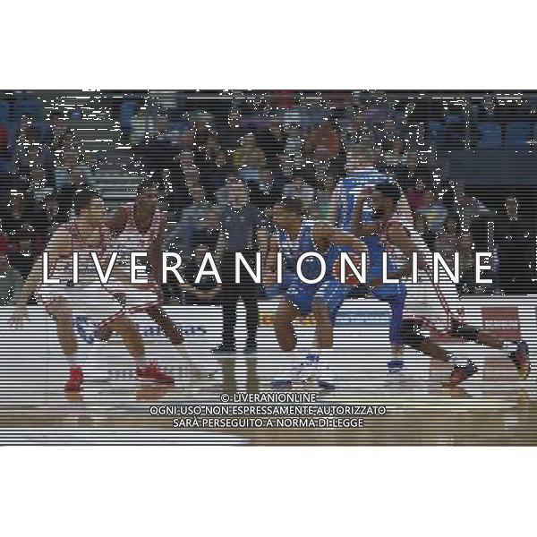 Lega Basket serie A 26/02/2017 Consultinvest Pesaro - Banco di Sardegna Sassari nella foto: Bell David GIULIO GAZZOTTI Â©Claudio Zamagni/Agenzia Aldo Liverani / AGENZIA ALDO LIVERANI SAS - Consultinvest Pesaro - Banco di Sardegna Sassari Campionato Lega Basket serie A 26/02/2017