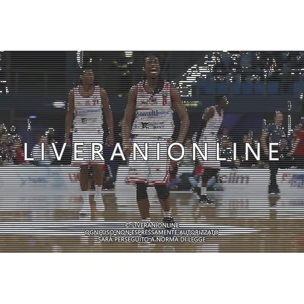 Lega Basket serie A 26/02/2017 Consultinvest Pesaro - Banco di Sardegna Sassari nella foto: MARCUS THORTHON Â©Claudio Zamagni/Agenzia Aldo Liverani / AGENZIA ALDO LIVERANI SAS - Consultinvest Pesaro - Banco di Sardegna Sassari Campionato Lega Basket serie A 26/02/2017