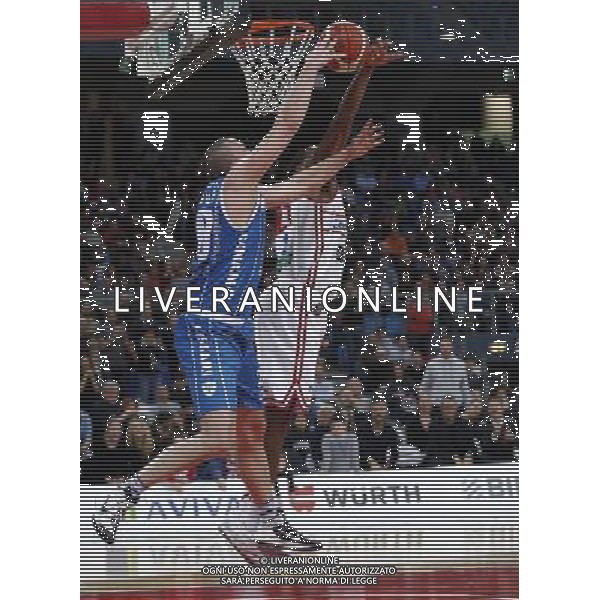Lega Basket serie A 26/02/2017 Consultinvest Pesaro - Banco di Sardegna Sassari nella foto: Savanovic Dusko Â©Claudio Zamagni/Agenzia Aldo Liverani / AGENZIA ALDO LIVERANI SAS - Consultinvest Pesaro - Banco di Sardegna Sassari Campionato Lega Basket serie A 26/02/2017