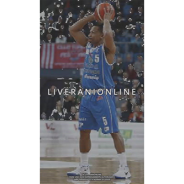 Lega Basket serie A 26/02/2017 Consultinvest Pesaro - Banco di Sardegna Sassari nella foto: Bell David Â©Claudio Zamagni/Agenzia Aldo Liverani / AGENZIA ALDO LIVERANI SAS