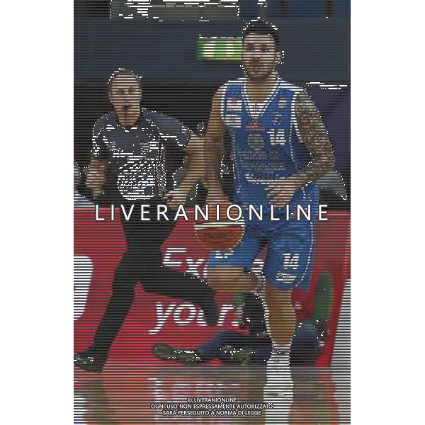 Lega Basket serie A 26/02/2017 Consultinvest Pesaro - Banco di Sardegna Sassari nella foto: Sacchetti Brian Â©Claudio Zamagni/Agenzia Aldo Liverani / AGENZIA ALDO LIVERANI SAS