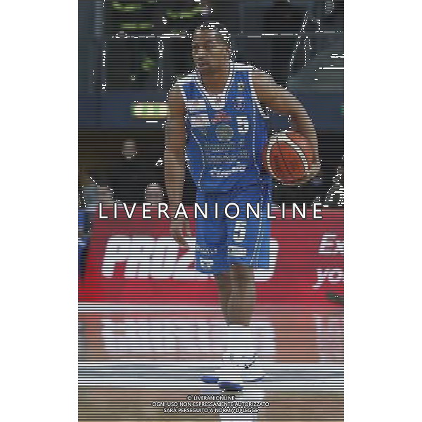 Lega Basket serie A 26/02/2017 Consultinvest Pesaro - Banco di Sardegna Sassari nella foto: Bell David Â©Claudio Zamagni/Agenzia Aldo Liverani / AGENZIA ALDO LIVERANI SAS