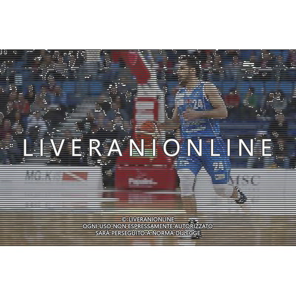 Lega Basket serie A 26/02/2017 Consultinvest Pesaro - Banco di Sardegna Sassari nella foto: Stipcevic Rok Â©Claudio Zamagni/Agenzia Aldo Liverani / AGENZIA ALDO LIVERANI SAS