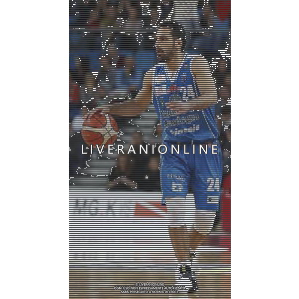 Lega Basket serie A 26/02/2017 Consultinvest Pesaro - Banco di Sardegna Sassari nella foto: Stipcevic Rok Â©Claudio Zamagni/Agenzia Aldo Liverani / AGENZIA ALDO LIVERANI SAS