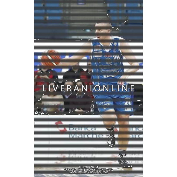 Lega Basket serie A 26/02/2017 Consultinvest Pesaro - Banco di Sardegna Sassari nella foto: Savanovic Dusko Â©Claudio Zamagni/Agenzia Aldo Liverani / AGENZIA ALDO LIVERANI SAS