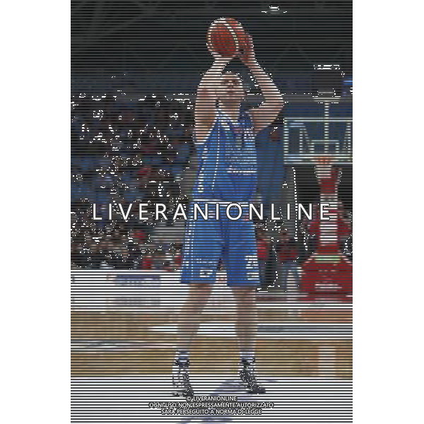 Lega Basket serie A 26/02/2017 Consultinvest Pesaro - Banco di Sardegna Sassari nella foto: Savanovic Dusko Â©Claudio Zamagni/Agenzia Aldo Liverani / AGENZIA ALDO LIVERANI SAS