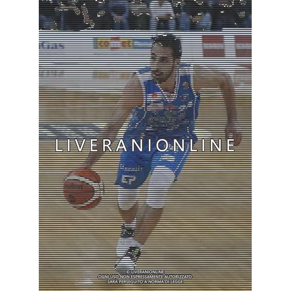 Lega Basket serie A 26/02/2017 Consultinvest Pesaro - Banco di Sardegna Sassari nella foto: Stipcevic Rok Â©Claudio Zamagni/Agenzia Aldo Liverani / AGENZIA ALDO LIVERANI SAS
