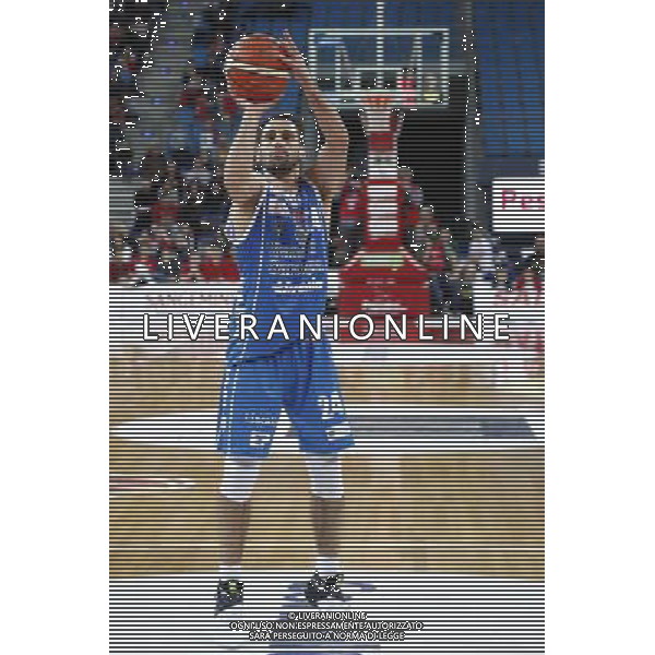 Lega Basket serie A 26/02/2017 Consultinvest Pesaro - Banco di Sardegna Sassari nella foto: Stipcevic Rok Â©Claudio Zamagni/Agenzia Aldo Liverani / AGENZIA ALDO LIVERANI SAS