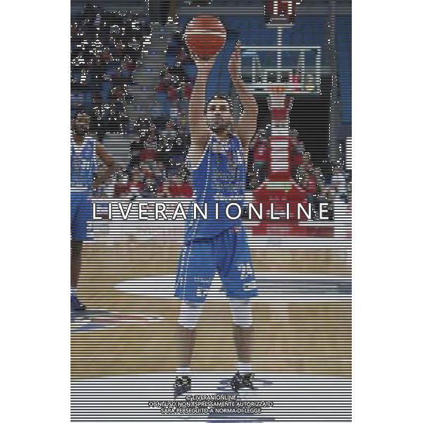 Lega Basket serie A 26/02/2017 Consultinvest Pesaro - Banco di Sardegna Sassari nella foto: Stipcevic Rok Â©Claudio Zamagni/Agenzia Aldo Liverani / AGENZIA ALDO LIVERANI SAS