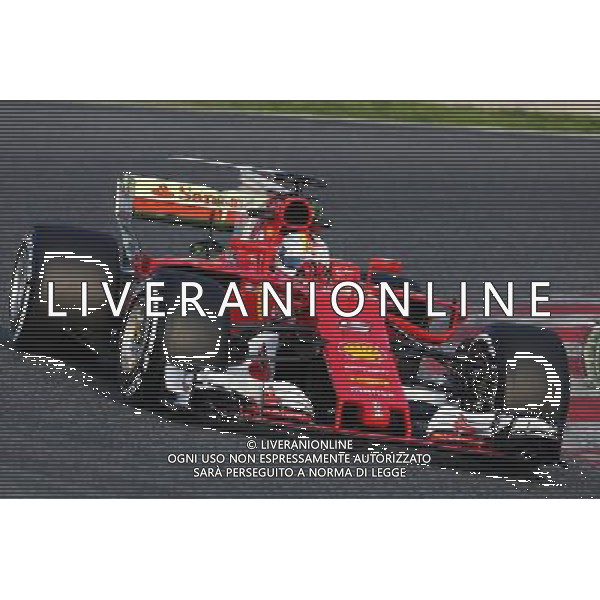 Sebastian Vettel (GER) Ferrari SF70H. 27.02.2017. Formula One Testing, Day One, Barcelona, Spain. Monday. AG ALDO LIVERANI SAS 