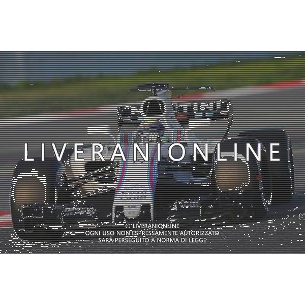 Felipe Massa (BRA) Williams FW40. 27.02.2017. Formula One Testing, Day One, Barcelona, Spain. Monday. AG ALDO LIVERANI SAS 
