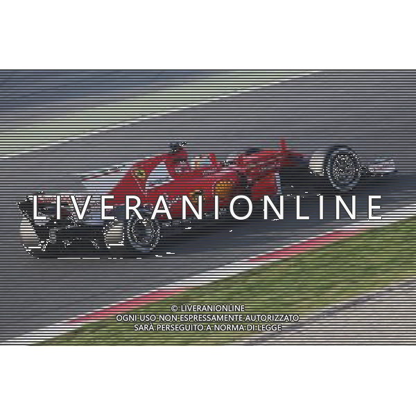 Sebastian Vettel (GER) Ferrari SF70H. 27.02.2017. Formula One Testing, Day One, Barcelona, Spain. Monday. AG ALDO LIVERANI SAS 