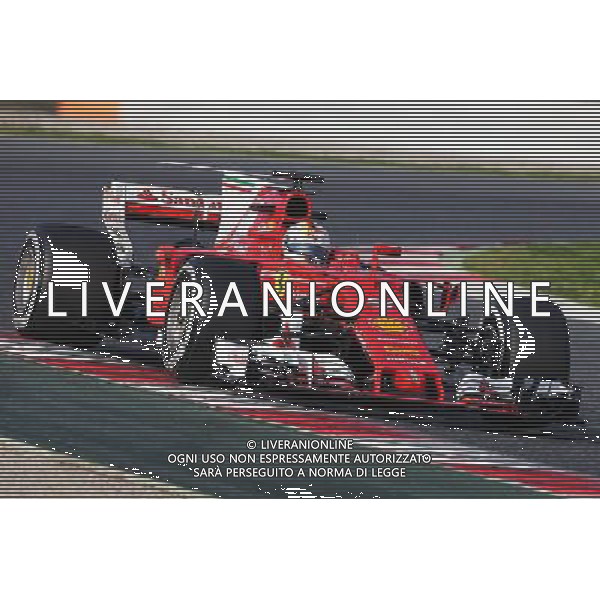 Sebastian Vettel (GER) Ferrari SF70H. 27.02.2017. Formula One Testing, Day One, Barcelona, Spain. Monday. AG ALDO LIVERANI SAS 