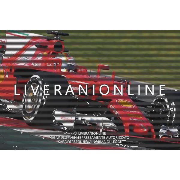 Sebastian Vettel (GER) Ferrari SF70H. 27.02.2017. Formula One Testing, Day One, Barcelona, Spain. Monday. AG ALDO LIVERANI SAS 