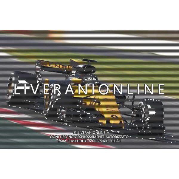 Nico Hulkenberg (GER) Renault Sport F1 Team RS17. 27.02.2017. Formula One Testing, Day One, Barcelona, Spain. Monday. AG ALDO LIVERANI SAS 