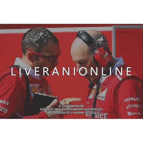 Jock Clear (GBR) Ferrari Engineering Director (Right). 27.02.2017. Formula One Testing, Day One, Barcelona, Spain. Monday. AG ALDO LIVERANI SAS