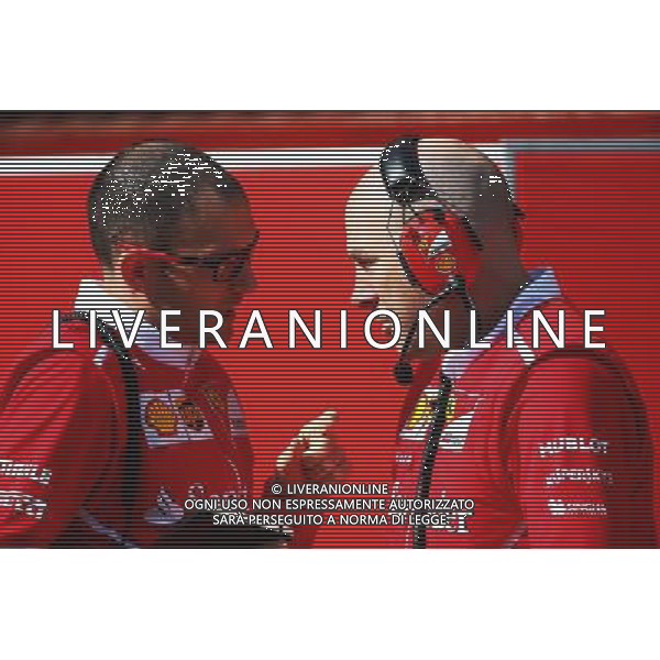 Jock Clear (GBR) Ferrari Engineering Director (Right). 27.02.2017. Formula One Testing, Day One, Barcelona, Spain. Monday. AG ALDO LIVERANI SAS