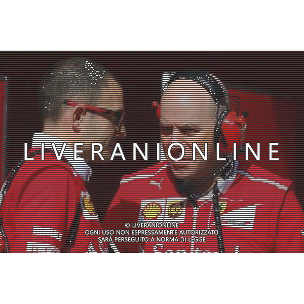 Jock Clear (GBR) Ferrari Engineering Director (Right). 27.02.2017. Formula One Testing, Day One, Barcelona, Spain. Monday. AG ALDO LIVERANI SAS