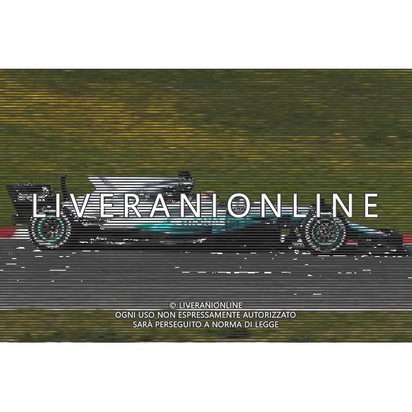 Lewis Hamilton (GBR) Mercedes AMG F1 W08. 27.02.2017. Formula One Testing, Day One, Barcelona, Spain. Monday. AG ALDO LIVERANI SAS