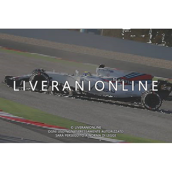 Felipe Massa (BRA) Williams FW40 spins. 27.02.2017. Formula One Testing, Day One, Barcelona, Spain. Monday. AG ALDO LIVERANI SAS