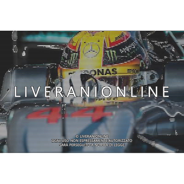 Lewis Hamilton (GBR) Mercedes AMG F1 W08. 27.02.2017. Formula One Testing, Day One, Barcelona, Spain. Monday. AG ALDO LIVERANI SAS