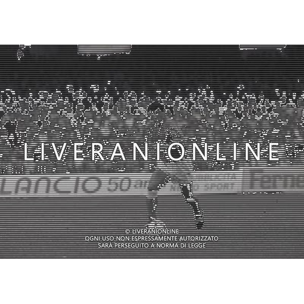 NAPOLI STADIO SAN PAOLO 14-11-1987 ITALIA SVEZIA- QUALIFICAZIONE EUROPEI NELLA FOTO SALVATORE BAGNI AG ALDO LIVERANI SAS