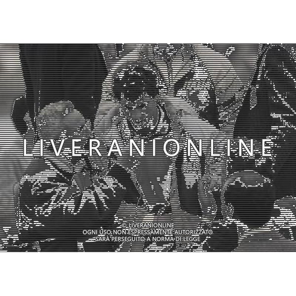 NAPOLI STADIO SAN PAOLO 14-11-1987 ITALIA SVEZIA- QUALIFICAZIONE EUROPEI NELLA FOTO SALVATORE BIAZZO INTERVISTA GIOVANNI FRANCINI AG ALDO LIVERANI SAS