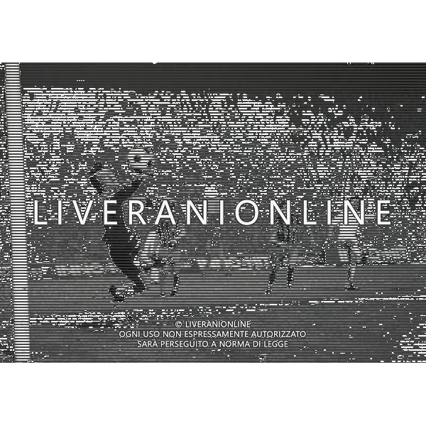 22-04 1981 MILANO INTER REAL MADRID CHAMPIONS LEAGUE 1-0 NELLA FOTO PARATA AGUSTIN AG ALDO LIVERANI SAS