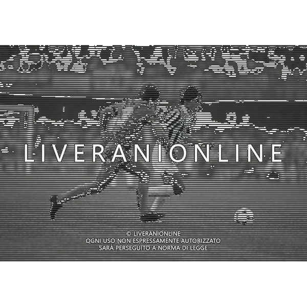 19-06-1983 COPPA ITALIA FINALE DI ANDATA VERONA JUVENTUS 2-0 NELLA FOTO GIUSEPPE GALDERISI AG ALDO LIVERANI SAS