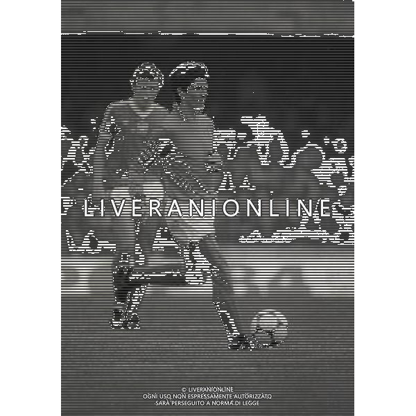 07-04 -1984 VERONA STADIO BENTEGODI PARTITA AMICHEVOLE ITALIA CECOSLOVACCHIA NELLA FOTO PAOLO ROSSI AG ALDO LIVERANI SAS