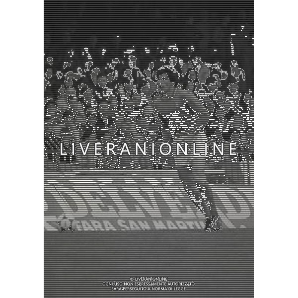07-04 -1984 VERONA STADIO BENTEGODI PARTITA AMICHEVOLE ITALIA CECOSLOVACCHIA NELLA FOTO SALVATORE BAGNI AG ALDO LIVERANI SAS