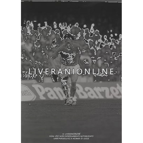 07-04 -1984 VERONA STADIO BENTEGODI PARTITA AMICHEVOLE ITALIA CECOSLOVACCHIA NELLA FOTO SALVATORE BAGNI AG ALDO LIVERANI SAS