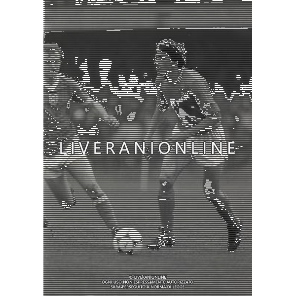 07-04 -1984 VERONA STADIO BENTEGODI PARTITA AMICHEVOLE ITALIA CECOSLOVACCHIA NELLA FOTO ALESSANDRO ALTOBELLI AG ALDO LIVERANI SAS