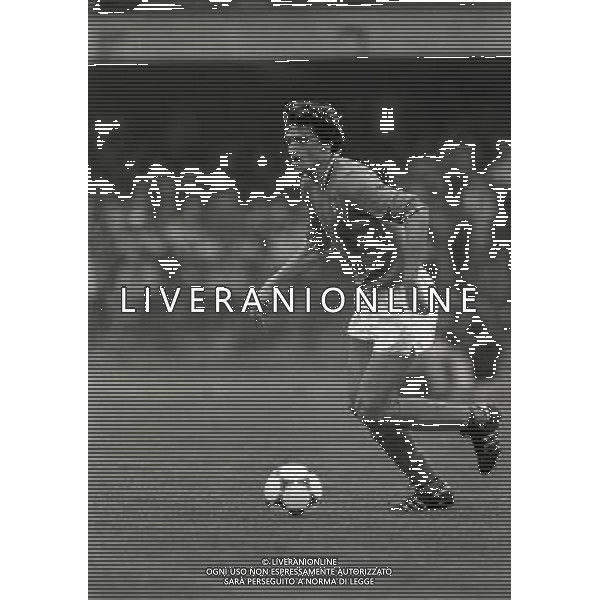 07-04 -1984 VERONA STADIO BENTEGODI PARTITA AMICHEVOLE ITALIA CECOSLOVACCHIA NELLA FOTO ALESSANDRO ALTOBELLI AG ALDO LIVERANI SAS