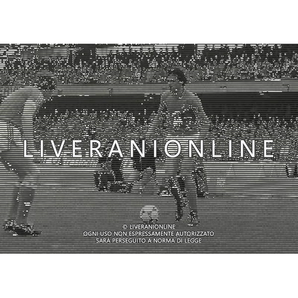 07-04 -1984 VERONA STADIO BENTEGODI PARTITA AMICHEVOLE ITALIA CECOSLOVACCHIA NELLA FOTO ALESSANDRO ALTOBELLI AG ALDO LIVERANI SAS