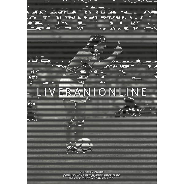 07-04 -1984 VERONA STADIO BENTEGODI PARTITA AMICHEVOLE ITALIA CECOSLOVACCHIA NELLA FOTO BRUNO CONTI AG ALDO LIVERANI SAS