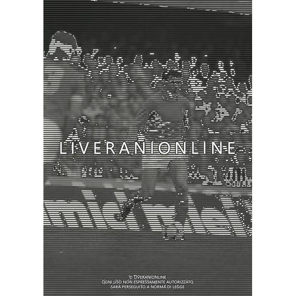 07-04 -1984 VERONA STADIO BENTEGODI PARTITA AMICHEVOLE ITALIA CECOSLOVACCHIA NELLA FOTO GIUSEPPE BERGOMI AG ALDO LIVERANI SAS