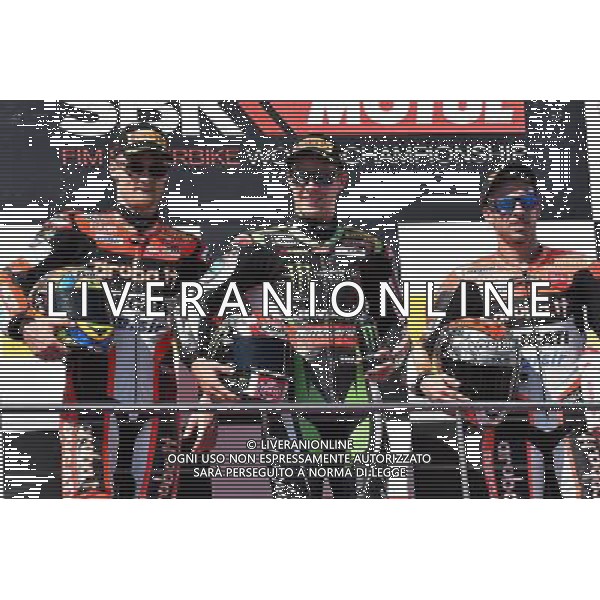 Phillip Island Australia 16.02.2017 First round World Superbike Championship WSBK at the Phillip Island Circuit, Chaz Davies Jonathan Rea Marco Melandri photoPSP / Newspix.pl --- Newspix.pl / AGENZIA ALDO LIVERANI SAS - ITALY ONLY EDITORIAL USE ONLY