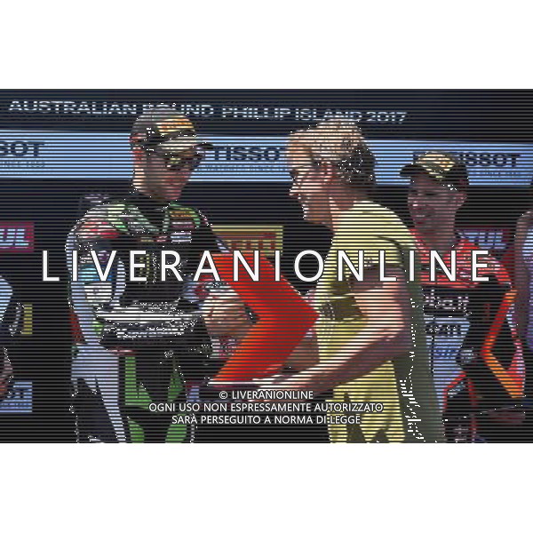 Phillip Island Australia 16.02.2017 First round World Superbike Championship WSBK at the Phillip Island Circuit, Jonathan Rea photoPSP / Newspix.pl --- Newspix.pl / AGENZIA ALDO LIVERANI SAS - ITALY ONLY EDITORIAL USE ONLY