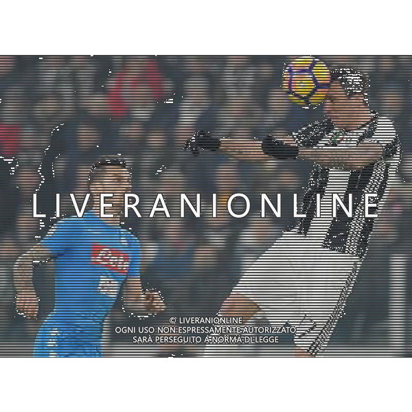 Coppa Italia TIM Cup 2016/2017 Semifinale Andata Torino - 28.02.2017 Juventus-Napoli Nella Foto:mandzukic mario /Ph.Vitez-Ag. Aldo Liverani