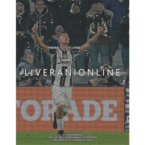Coppa Italia TIM Cup 2016/2017 Semifinale Andata Torino - 28.02.2017 Juventus-Napoli Nella Foto: esultanza dopo il gol su rigore di paulo dybala del 1-1 /Ph.Vitez-Ag. Aldo Liverani