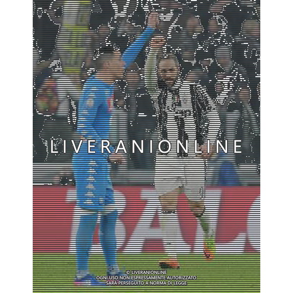 Coppa Italia TIM Cup 2016/2017 Semifinale Andata Torino - 28.02.2017 Juventus-Napoli Nella Foto: esultanza dopo il gol di gonzalo higuain del 2-1 /Ph.Vitez-Ag. Aldo Liverani