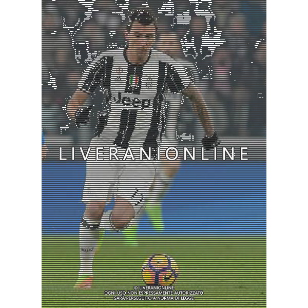 Coppa Italia TIM Cup 2016/2017 Semifinale Andata Torino - 28.02.2017 Juventus-Napoli Nella Foto:Mandzukic Mario /Ph.Vitez-Ag. Aldo Liverani