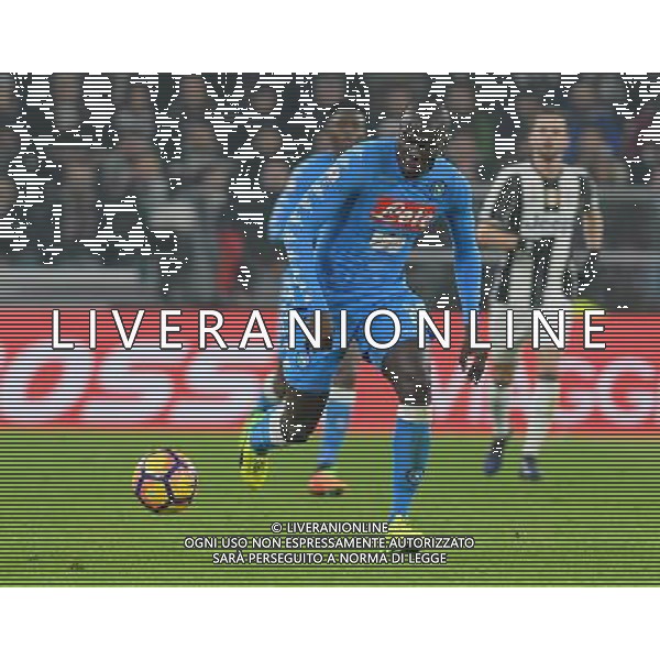 Coppa Italia TIM Cup 2016/2017 Semifinale Andata Torino - 28.02.2017 Juventus-Napoli Nella Foto:Koulibaly Kalidou /Ph.Vitez-Ag. Aldo Liverani