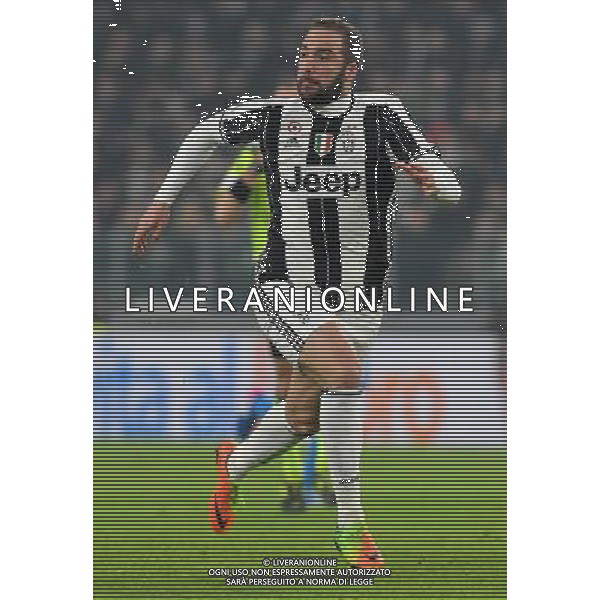 Coppa Italia TIM Cup 2016/2017 Semifinale Andata Torino - 28.02.2017 Juventus-Napoli Nella Foto:Higuain Gonzalo /Ph.Vitez-Ag. Aldo Liverani