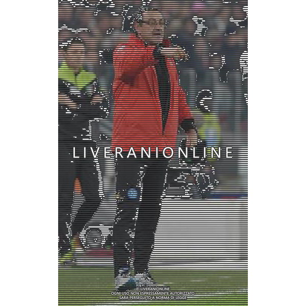 Coppa Italia TIM Cup 2016/2017 Semifinale Andata Torino - 28.02.2017 Juventus-Napoli Nella Foto:Sarri Maurizio /Ph.Vitez-Ag. Aldo Liverani