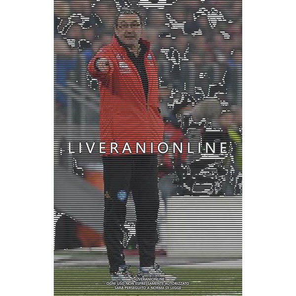 Coppa Italia TIM Cup 2016/2017 Semifinale Andata Torino - 28.02.2017 Juventus-Napoli Nella Foto:Sarri Maurizio /Ph.Vitez-Ag. Aldo Liverani